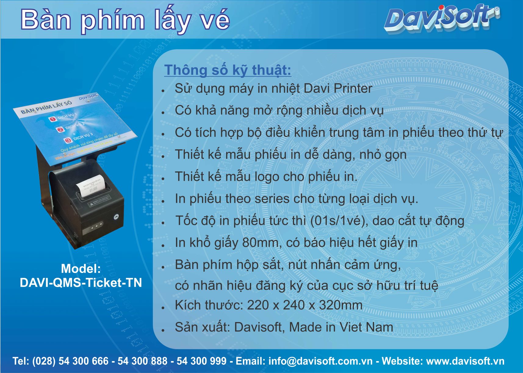 DAVI-QMS-Ticket-TN
